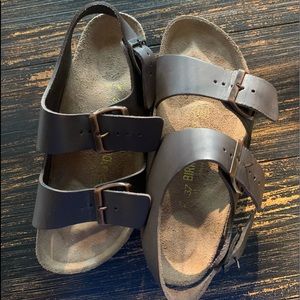 New without tags Brown Milano Birkenstocks